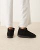 GINA TRICOT Gina Tricot faux suede boot slippers in black - 2