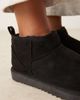 GINA TRICOT Gina Tricot faux suede boot slippers in black - 3