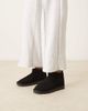 GINA TRICOT Gina Tricot faux suede boot slippers in black - 4