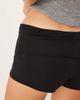GINA TRICOT Gina Tricot fold-over hotpant shorts in black - 2
