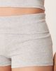 GINA TRICOT Gina Tricot fold over hotpant shorts in gray melange - 4