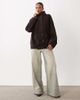 GINA TRICOT Gina Tricot funnel neck coat in brown - 2