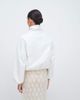 GINA TRICOT Gina Tricot high neck sporty short jacket in white - 2
