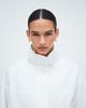 GINA TRICOT Gina Tricot high neck sporty short jacket in white - 4
