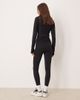 GINA TRICOT Gina Tricot high waist ruched yoga leggings in black - part of a set - 3