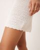 GINA TRICOT Gina Tricot knit crochet shorts in white - part of a set - 3