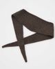 GINA TRICOT Gina Tricot knit mini neck scarf in brown - 2