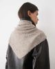 GINA TRICOT Gina Tricot knit triangle scarf in beige-NEUTRAL - 3