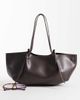 GINA TRICOT Gina Tricot long strap tote in brown - 2