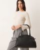 GINA TRICOT Gina Tricot medium relaxed PU leather tote in black - 4
