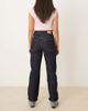 GINA TRICOT GINA TRICOT mid rise relaxed straight leg jeans in rinse wash indigo - part of a set-Blue - 2