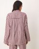 GINA TRICOT Gina Tricot mix and match flannel pajama long sleeve shirt in red and white gingham plaid - 2