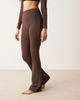 GINA TRICOT Gina Tricot mix and match flare yoga leggings in dark brown - 2