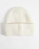GINA TRICOT Gina Tricot mix and match rib beanie in off white - 3