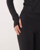 GINA TRICOT Gina Tricot mix and match yoga athletic seamless zip up jacket in black - 3