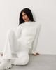 GINA TRICOT Gina Tricot mix and match zip-up yoga jacket in off-white - 1