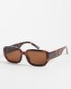GINA TRICOT Gina Tricot rectangular sunglasses in brown tortoise print - 1