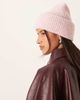GINA TRICOT Gina Tricot ribbed beanie in light pink - 3