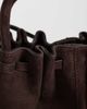 GINA TRICOT Gina Tricot ruched mini crossbody bag in dark brown - 3