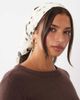 GINA TRICOT Gina Tricot satin scarf in off-white dalmatian print - 1