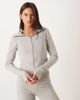 GINA TRICOT Gina Tricot sculpting zip up athletic jacket in light gray - part of a set - 1
