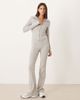 GINA TRICOT Gina Tricot sculpting zip up athletic jacket in light gray - part of a set - 2
