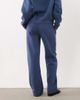 GINA TRICOT Gina Tricot set loose fit straight leg sweatpants in 5-Blue - 4