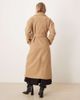 GINA TRICOT Gina Tricot shawl collar long midi coat in black-Neutral - 2