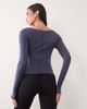 GINA TRICOT Gina Tricot soft layering yoga top in dusty blue - 3