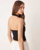 GINA TRICOT Gina Tricot Soft Touch fitted halterneck top in black - 2