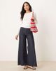 GINA TRICOT Gina Tricot Soft Touch slim fit long sleeve crew neck top in white - 2