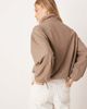 GINA TRICOT Gina Tricot sporty short windbreaker jacket in espresso brown - 4