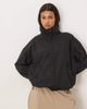 GINA TRICOT Gina Tricot sporty windbreaker short jacket in black - 1