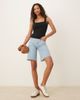 GINA TRICOT Gina Tricot square neck tank top in black - 2