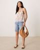 GINA TRICOT Gina Tricot strappy broderie anglaise tank top in colorful flower print-Multi - 2