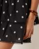 GINA TRICOT Gina Tricot strappy tiered ruffle summer mini dress in black floral - 3