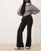 GINA TRICOT Gina Tricot tailored low waist relaxed bootcut pants in black - 1