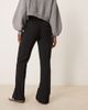 GINA TRICOT Gina Tricot tailored low waist relaxed bootcut pants in black - 4