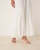 GINA TRICOT Gina Tricot tiered maxi skirt in white paisley print - 3