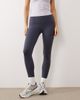 GINA TRICOT Gina Tricot v-back high waist yoga leggings in dusty blue - 2