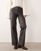 GINA TRICOT Gina Tricot wide leg PU pants in washed black - 2