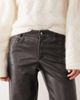 GINA TRICOT Gina Tricot wide leg PU pants in washed black - 3