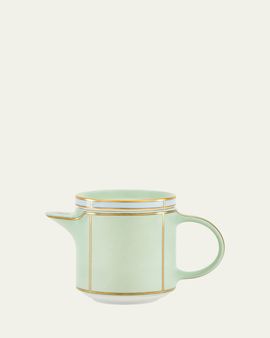 GINORI 1735 Diva Coffeepot with Cover, Verde