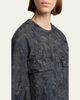 Giorgio Armani Caban Cropped Floral Jacquard Coat - 5