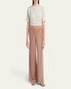 Giorgio Armani Elastic Waistband Wide Leg Trousers - 2
