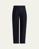 Giorgio Armani Flanella Cashmere Straight-Leg Pants - 1