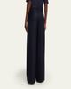Giorgio Armani Flanella Cashmere Wide-Leg Pants - 3
