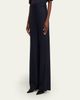 Giorgio Armani Flanella Cashmere Wide-Leg Pants - 4