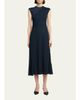 Giorgio Armani Gathered Sleeveless Midi Dress - 2