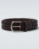 Giorgio Armani Giorgio Armani Braided leather belt - 1
